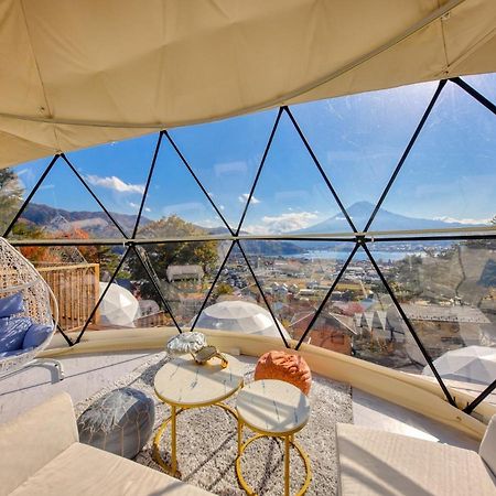 Mt,Fuji Glamping Terrace Minenohana - Vacation Stay 35711V Fujikawaguchiko Exterior photo