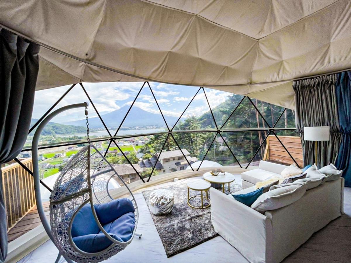 Mt,Fuji Glamping Terrace Minenohana - Vacation Stay 35711V Fujikawaguchiko Exterior photo