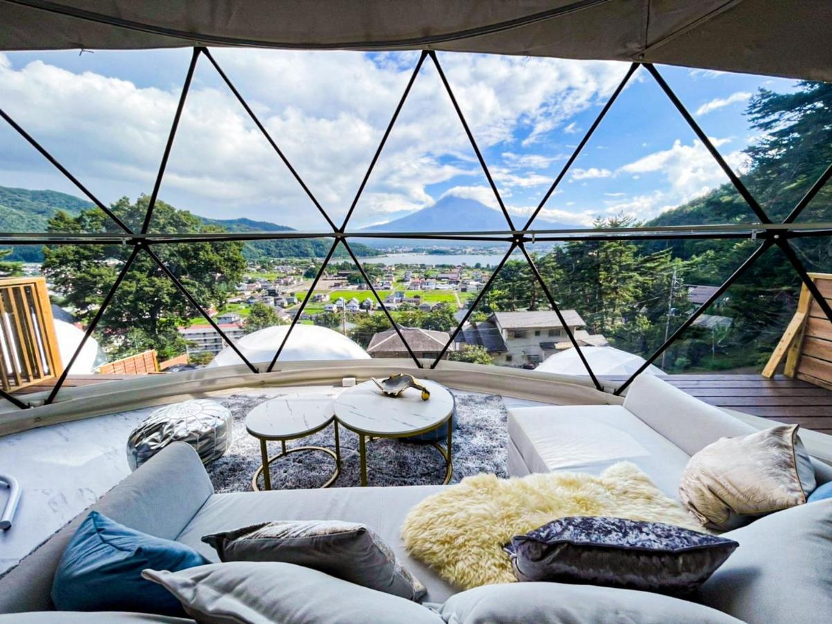 Mt,Fuji Glamping Terrace Minenohana - Vacation Stay 35711V Fujikawaguchiko Exterior photo