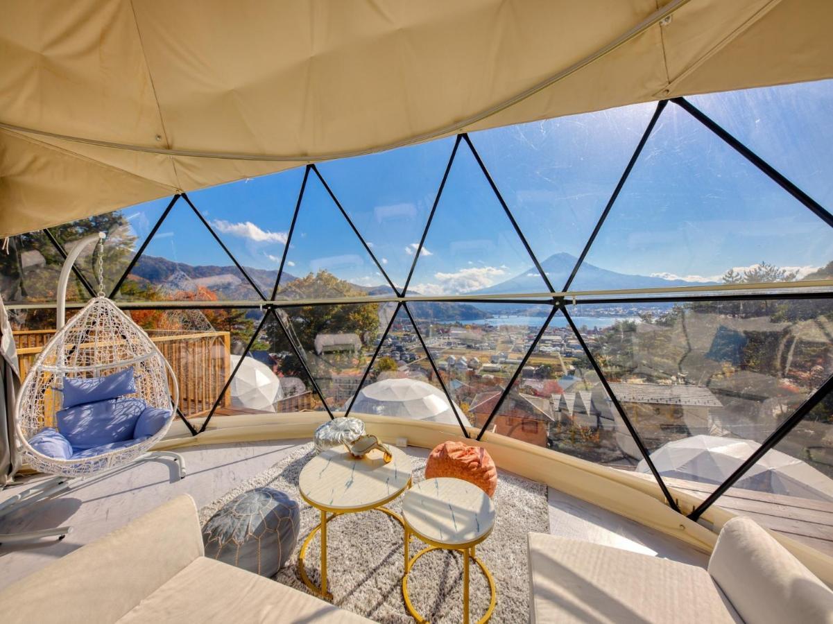Mt,Fuji Glamping Terrace Minenohana - Vacation Stay 35711V Fujikawaguchiko Exterior photo