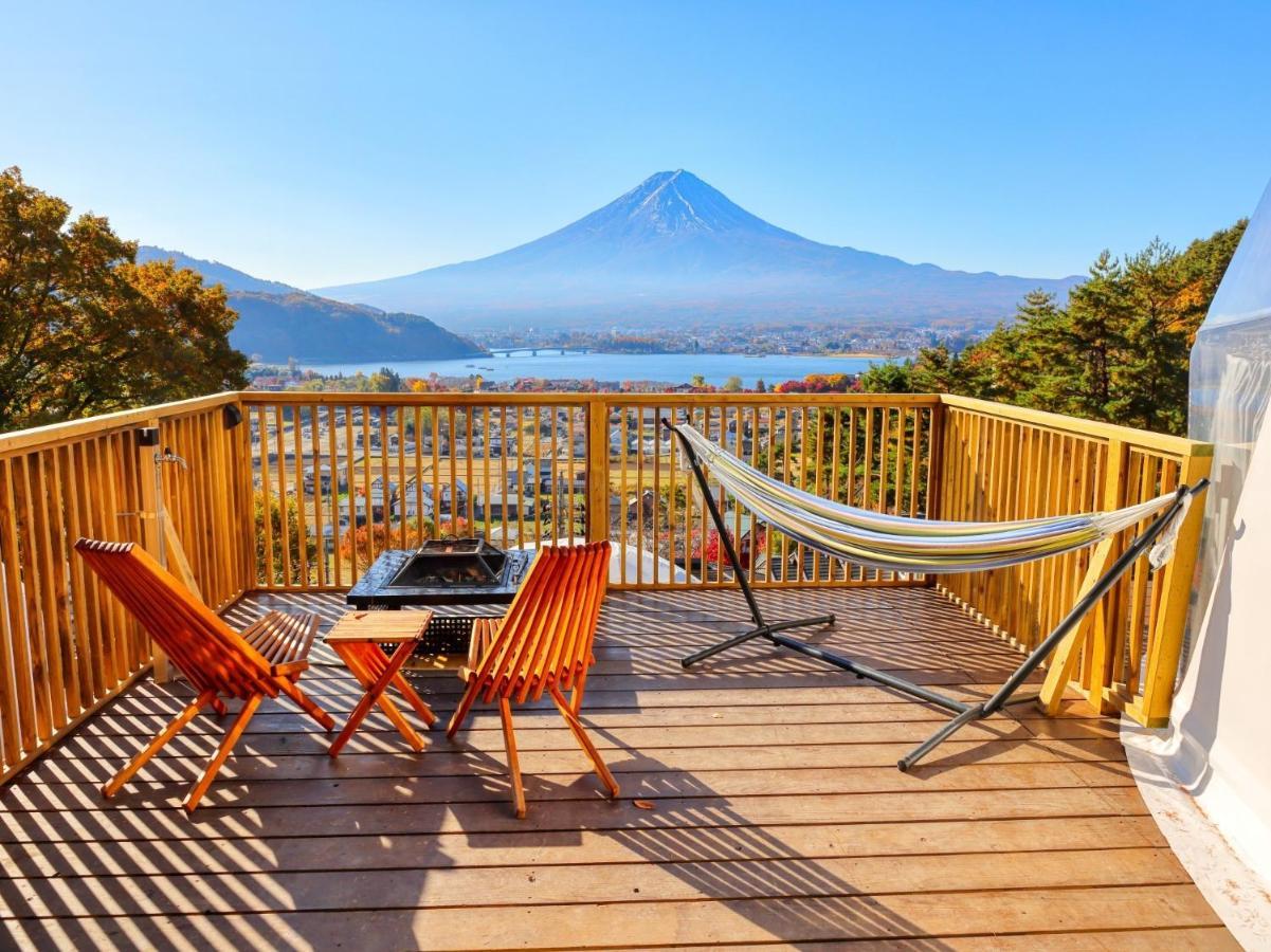 Mt,Fuji Glamping Terrace Minenohana - Vacation Stay 35711V Fujikawaguchiko Exterior photo
