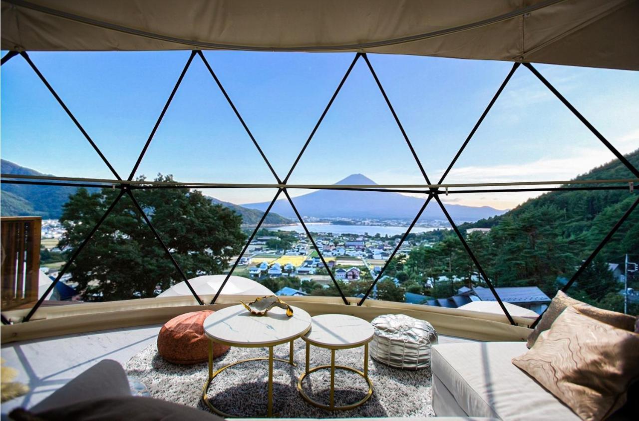 Mt,Fuji Glamping Terrace Minenohana - Vacation Stay 35711V Fujikawaguchiko Exterior photo