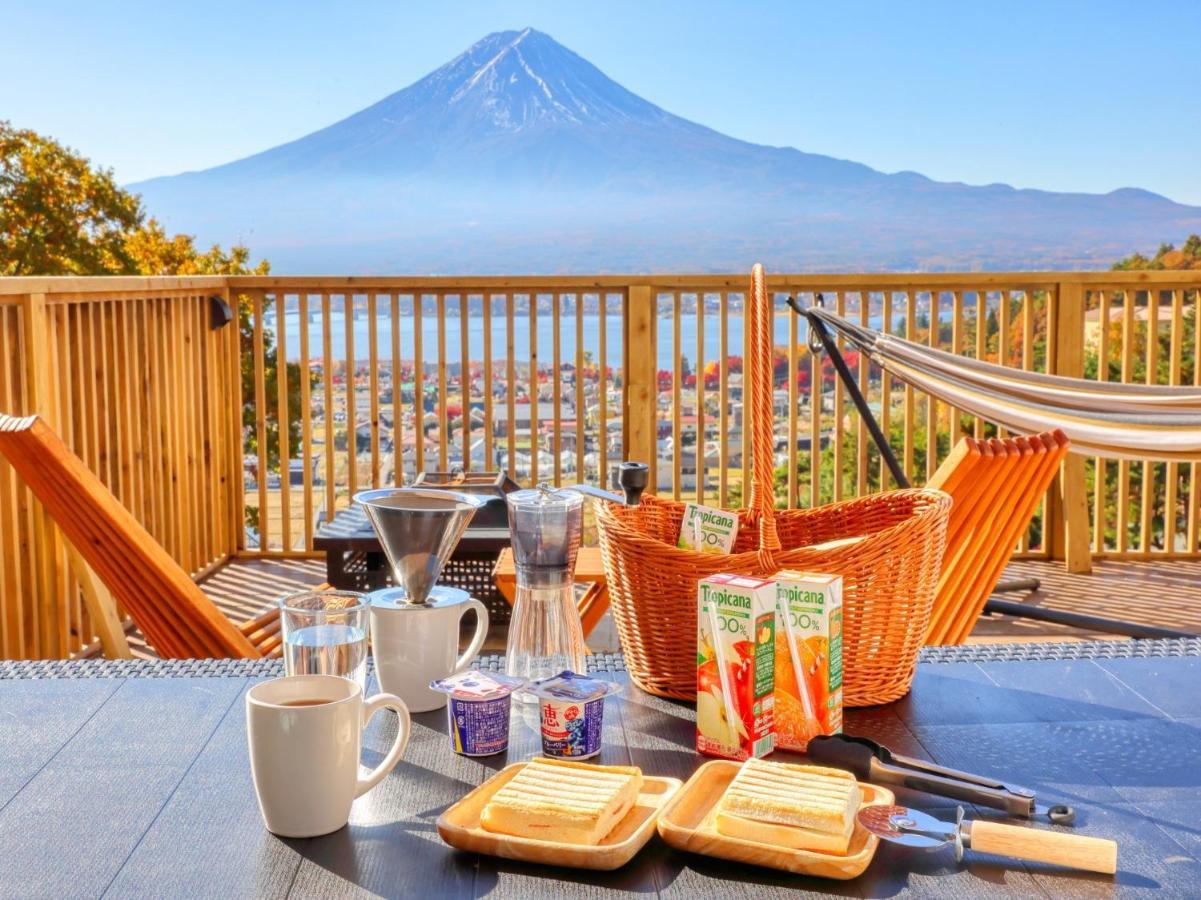 Mt,Fuji Glamping Terrace Minenohana - Vacation Stay 35711V Fujikawaguchiko Exterior photo