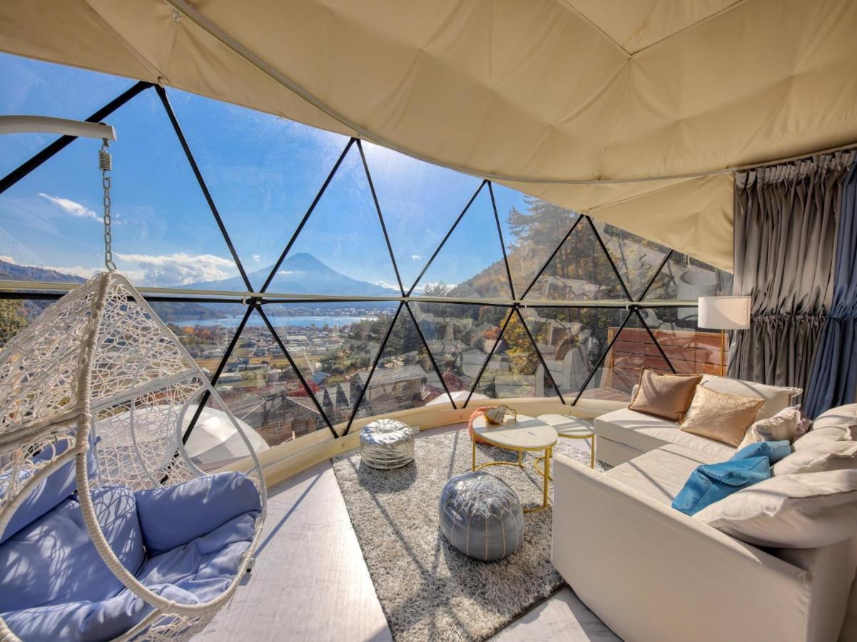 Mt,Fuji Glamping Terrace Minenohana - Vacation Stay 35711V Fujikawaguchiko Exterior photo